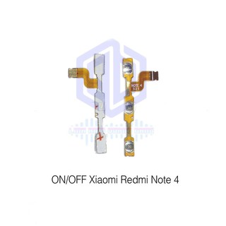 DÂY CÁP NÚT NGUỒN - ÂM LƯỢNG XIAOMI REDMI NOTE 4 ZIN