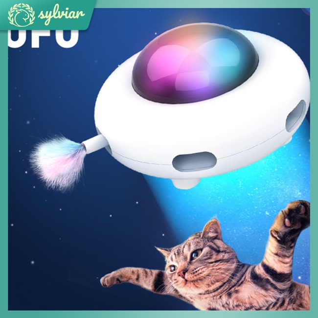 Bộ 3 Cây Lông Vũ Nhiều Màu Sắc Đồ Chơi Tương Tác Cho Mèo