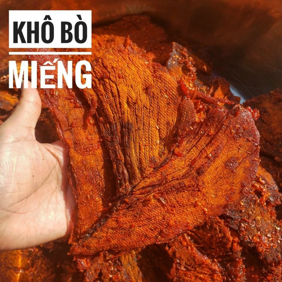 Khô Bò Miếng loại 1 Có bán sỉ  Hàng ngon nhà làm