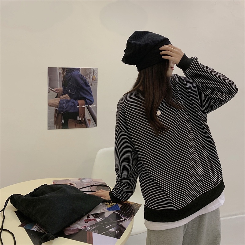 Áo thun SUXI dài tay thiết kế mới phong cách Hàn Quốc thời trang cho nữ