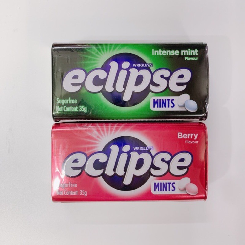 Viên KẸO NGẬM KHÔNG ĐƯỜNG ECLIPSE MINTS INTENSE/ BERRY 35G