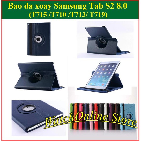 Bao da xoay SamSung Galaxy Tab S2 8.0 T715/ T710 / T713 / T719