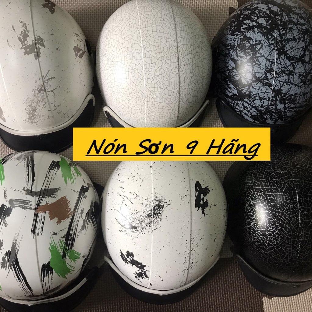 Nón bảo hiểm sơn đã qua sử dụng còn mới hình thật shop tự chụp