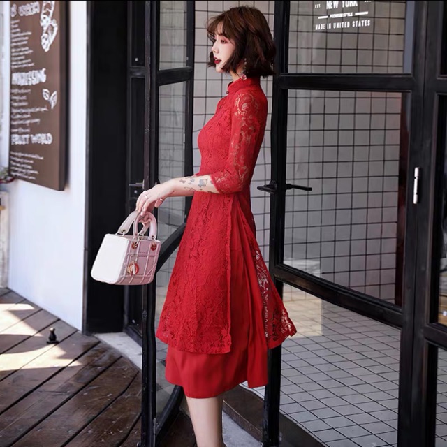 sườn xám cách tân
