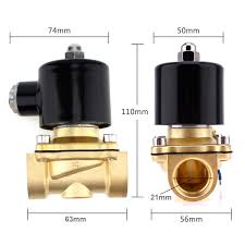 Van điện từ UNID đồng phi 42 - 48 - 60mm - Van thường đóng - 220v