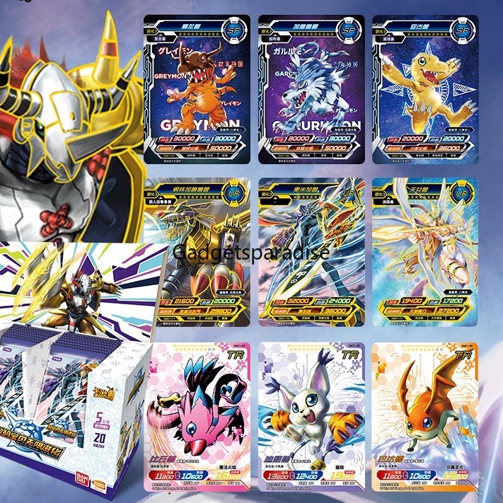 Bộ Sưu Tập Thẻ Bài Trò Chơi Anime Digimon Phiên Bản Sp Ur Tgr