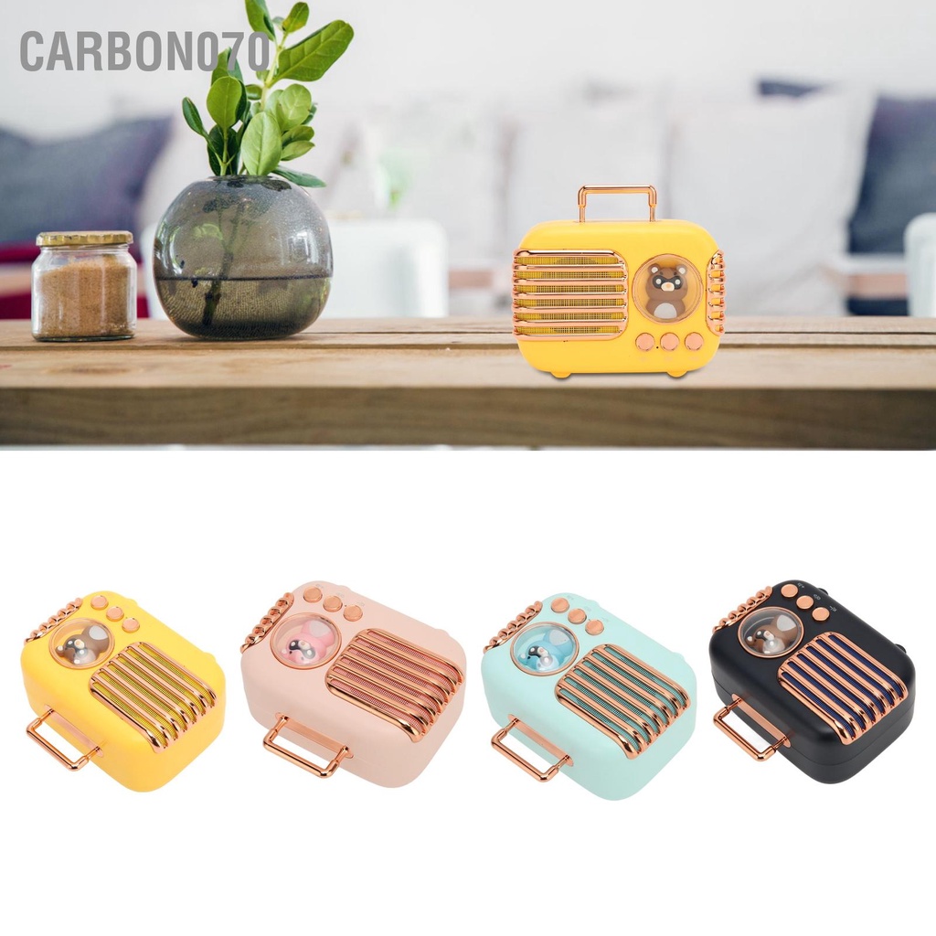 [Hàng HOT] Loa Bluetooth mini không dây 5.0 5W hình vali thú cưng dễ thương Hỗ Trợ Thẻ Nhớ Cho MP3 / Điện Thoại / Laptop【Carbon070】