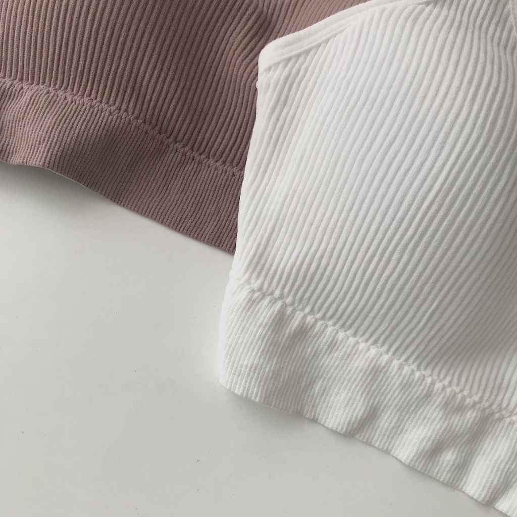 Áo Bra Nữ Xinh JEM CLOSET Chất Thun Gân Co Giãn Nhiều Màu Phối Đồ Mặc Đi Chơi Biển Siêu Sexy TELOS 10337