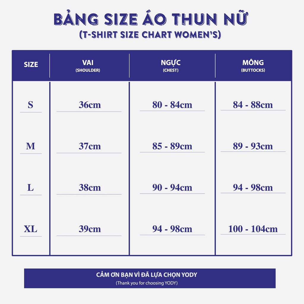 Áo thun YODY nữ cổ tròn phông tay ngắn chất vải cotton co giãn TSN5346