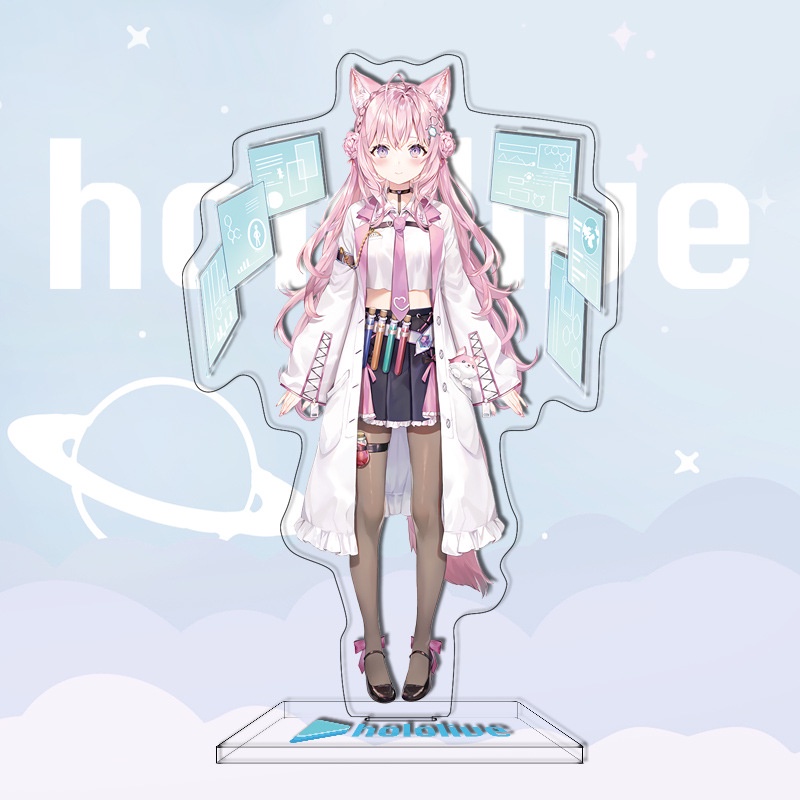 Hobby HOLOLIVE Vtuber Đồ Chơi Mô Hình Anime Suisei Fubuki Aqua Giá Đỡ Đĩa Trang Trí Nhà Sưu Tầm