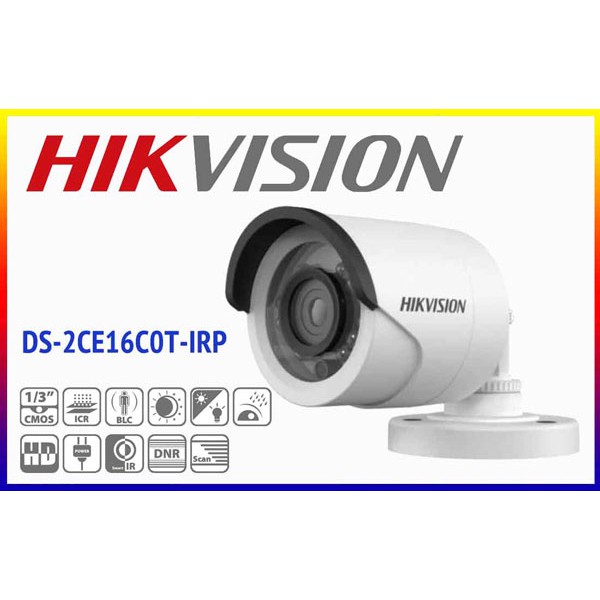 Camera HIKVISION HD-TVI thân trụ 1MP - DS-2CE16C0T-IRP