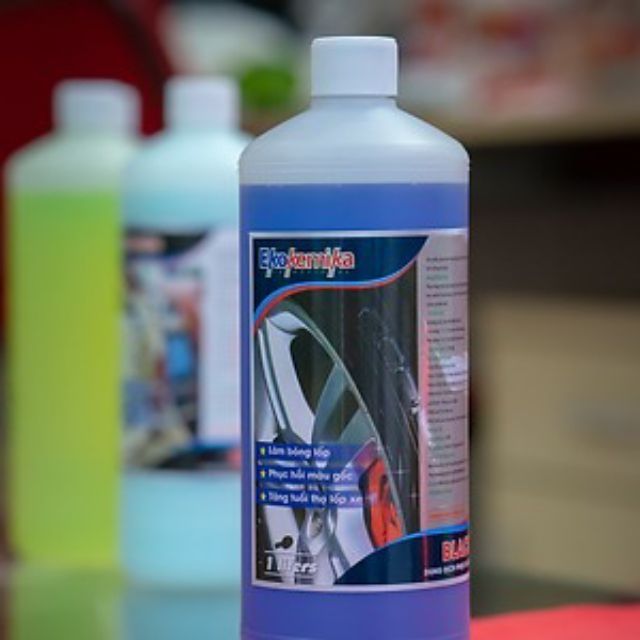 Dung Dịch Làm Bóng Bảo Dưỡng Lốp Ekokemika Black Berill - 1L Trả Lại Màu Đen Ban Đầu Của Lốp Với Hiệu Ứng Sáng Bóng