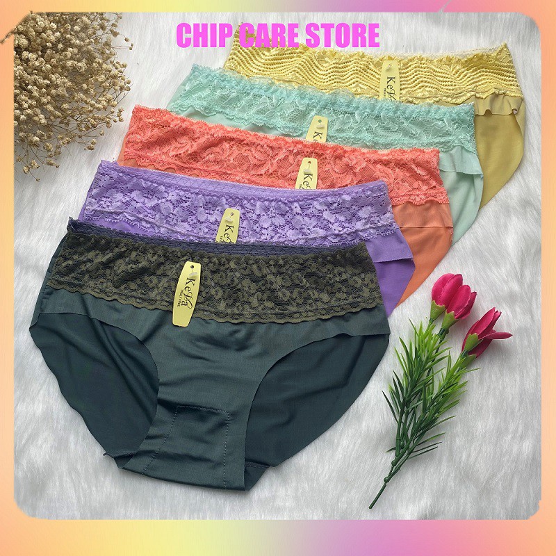 QUẦN LÓT THUN LẠNH 🍓FREESHIP🍓 VIỀN REN CO DÃN | BigBuy360 - bigbuy360.vn