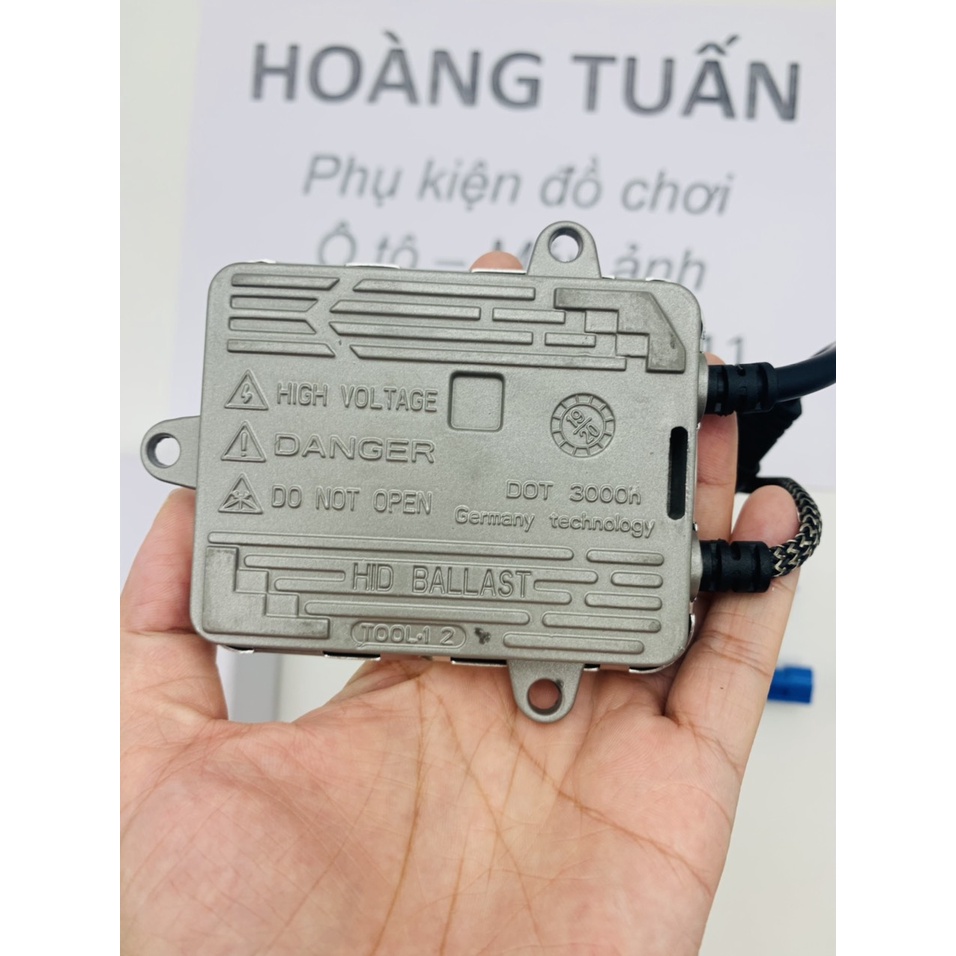 Bộ 2 bi gầm Xenon DAO 3 inch ballast HID 55W 2 chế độ pha cos phá sương siêu sáng cho ô tô xe máy