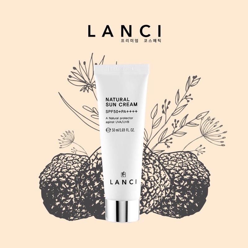 Kem Chống Nắng Toàn Diện LANCI Natural SunCream 50ml