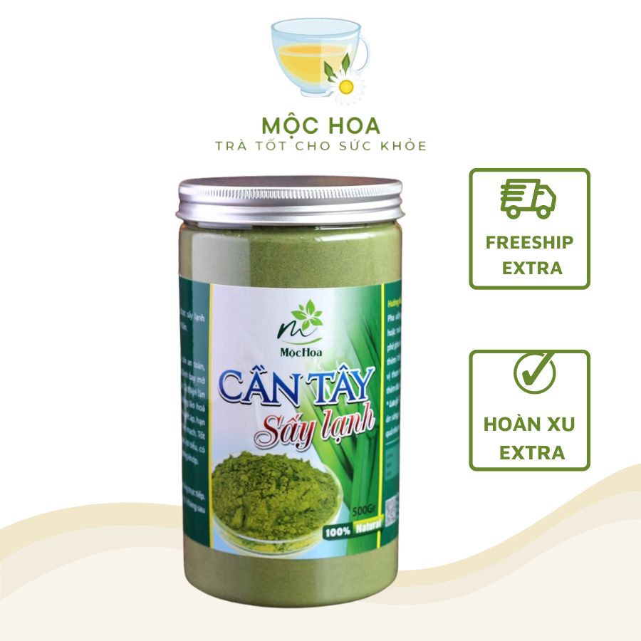 Bột cần tây sấy lạnh nguyên chất giúp hỗ trợ thanh lọc cơ thể giảm cân cải thiện làn da Mộc Hoa