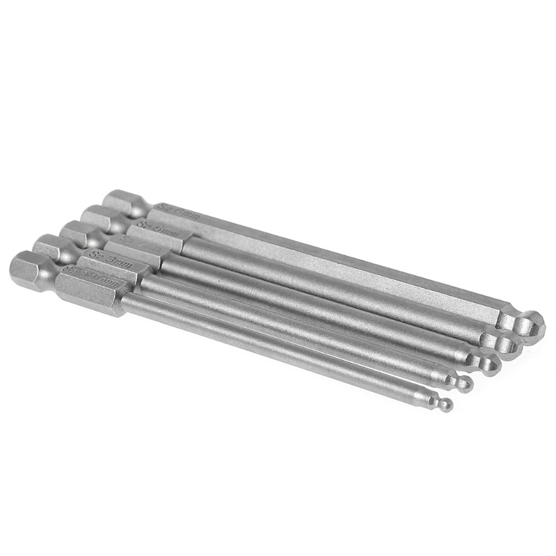 Bộ 5 Mũi Khoan Chuôi Lục Giác 1 / 4 &quot;100mm