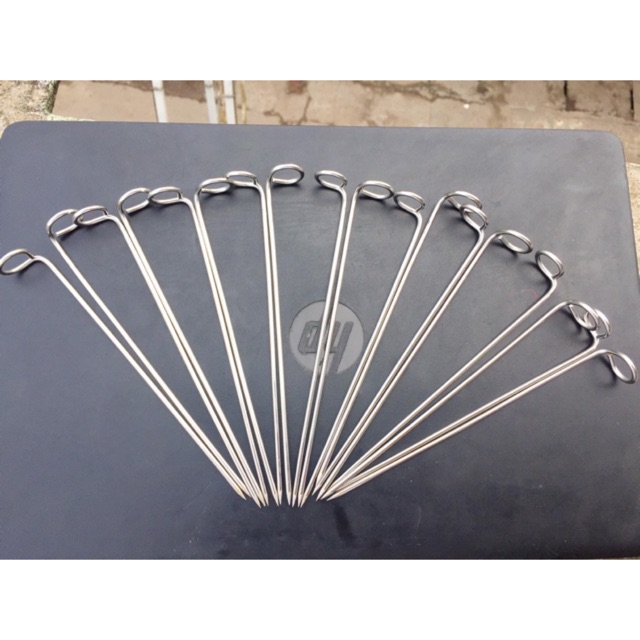 Que xiên thịt inox 304 cho nồi chiên không dầu / nồi chiên không dầu -16cm | BigBuy360 - bigbuy360.vn