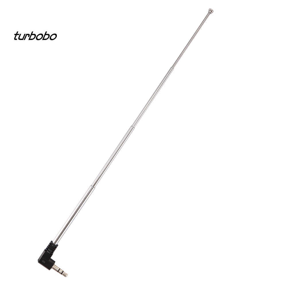 Ăng Ten Radio Fm Thu Gọn Mini Giắc Cắm 3.5mm Cho Xe Hơi Điện Thoại