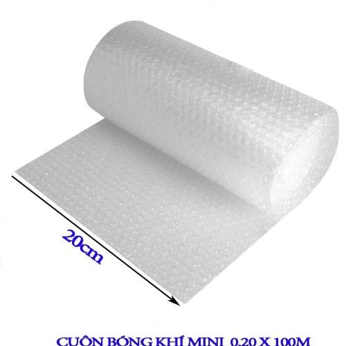 Cuộn Bóng Khí - Xốp Nổ - Gói Hàng - Bọc Hàng- Kích Thước 20cm*100m