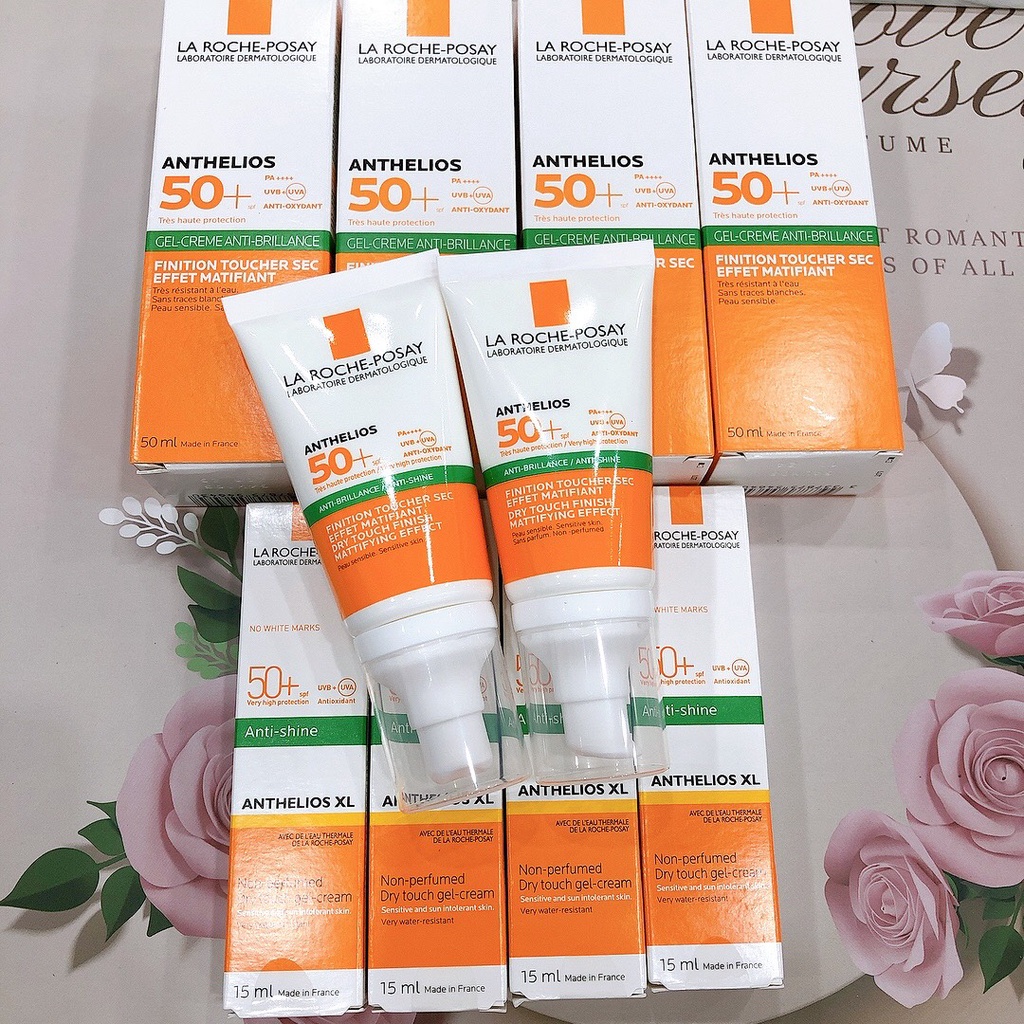 Kem Chống Nắng La Roche Posay Anthelios Gel Cream SPF 50+ Cho Da Dầu 50ml
