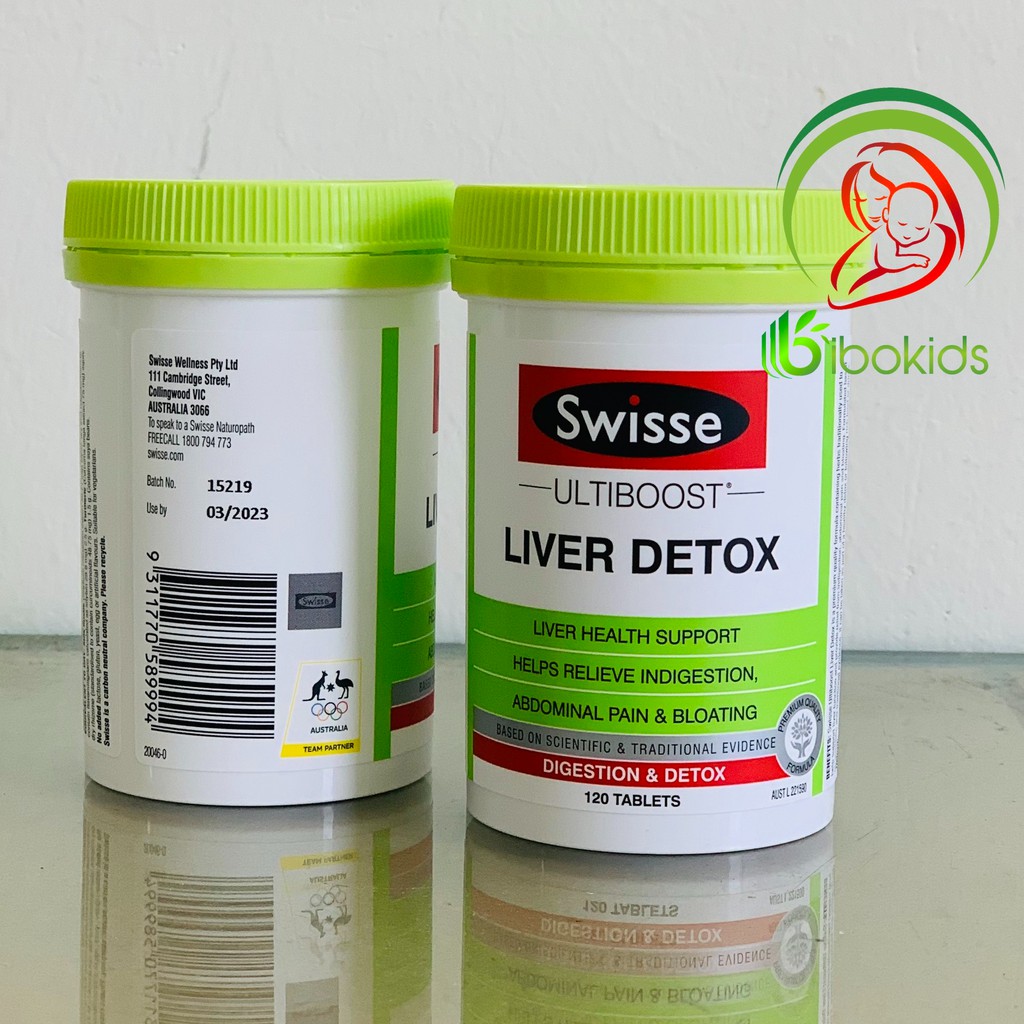 Viên Uống Hỗ Trợ Thải Độc Gan Swisse Liver Detox Úc