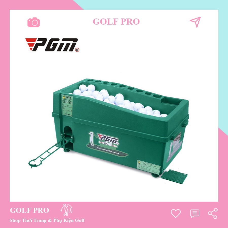 Máy nhả bóng golf lên tee tự động tại nhà ngoài trời hoặc trên sân tập tiện lợi