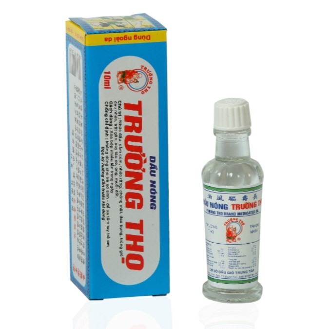 Dầu gió xoa bóp - Dầu nóng Trường Thọ 10ml