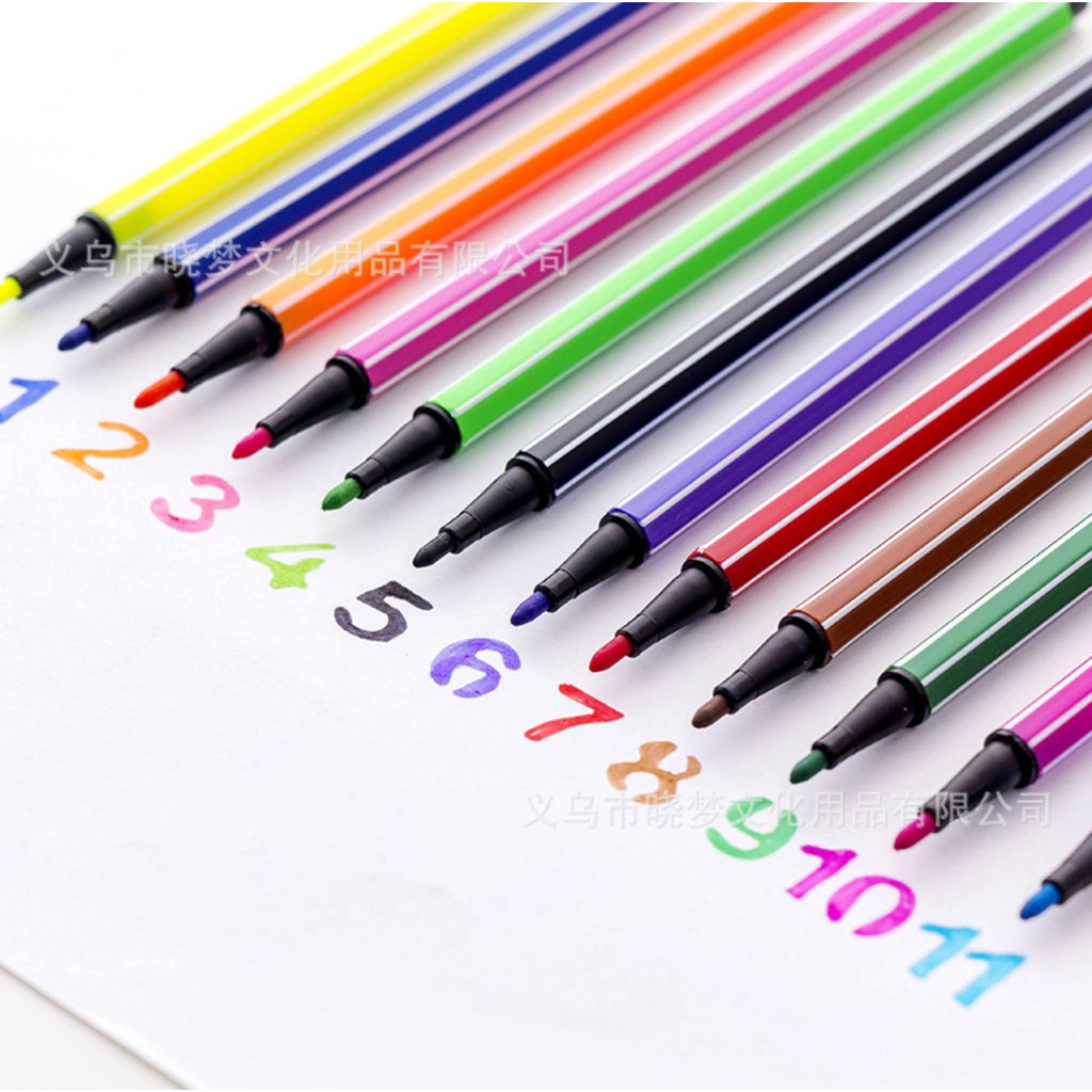 Hộp bút màu nước cho bé - Hộp màu nước 12 màu độc đáo