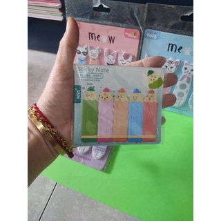 1 xấp giấy note hình phân trang