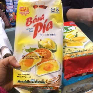 Bánh pía đậu - sầu riêng 1 trứng