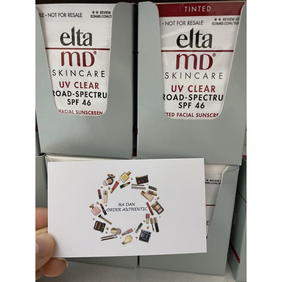Kem chống nắng Elta MD SPF 40 41 44 45 46 47 50 ko màu (untinted) và có màu (tinted)