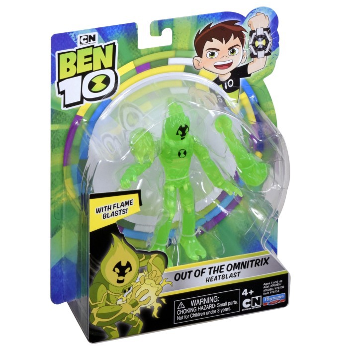 Mô Hình Đồ Chơi Nhân Vật Ben 10 Out Of The Omnitrix Heatblast