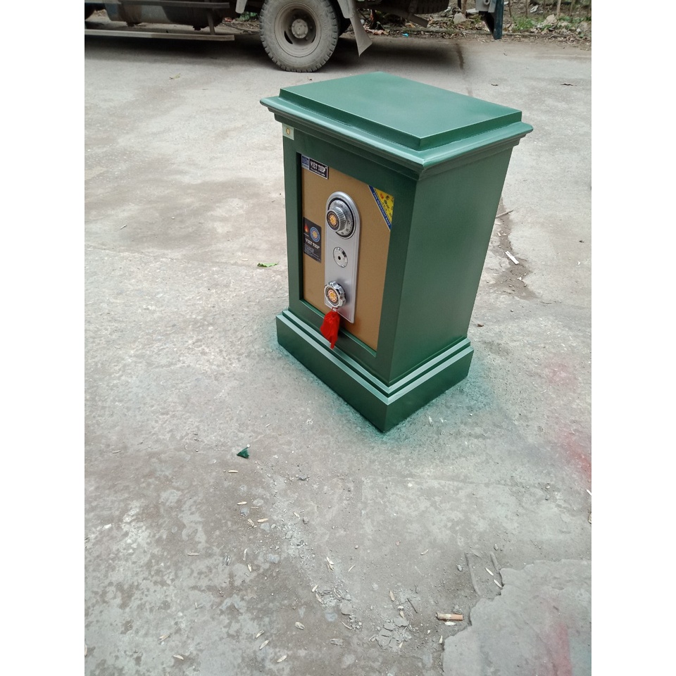 Két sắt k55 110kg khóa cơ loại to cho gia đình