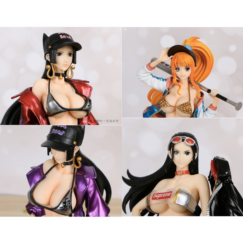 Mô hình thất vũ hải Boa hancock vợ Luffy, Nami, Robin sexy bikini cao 33cm - One piece