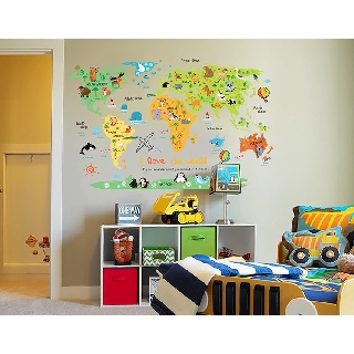Decal dán tường trang trí phòng cho bé