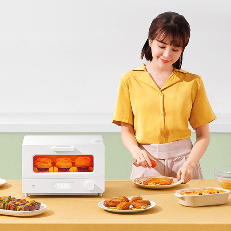 Lò Nướng Thông Minh Xiaomi 12L Nướng bằng hơi nước vô cùng hiện đại