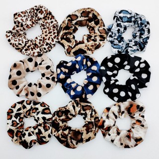 Dây Cột Tóc Vải Scrunchie (Crunchies, Scrunchies), Cột Tóc Phụ Kiện MIKA Đẹp, Dễ Thương (Giá Sỉ Siêu Rẻ)