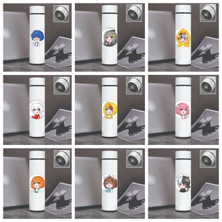 Bình Giữ Nhiệt HERO TEAM Simmy Phong cận Siro Mr Vịt Sammy Đào Timmy Kairon Timy Kamui INOX nắp báo nhiệt độ chibi anime