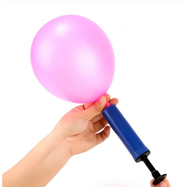 1 dụng cụ bơm bong bóng cầm tay Mini bằng nhựa tiện dụng