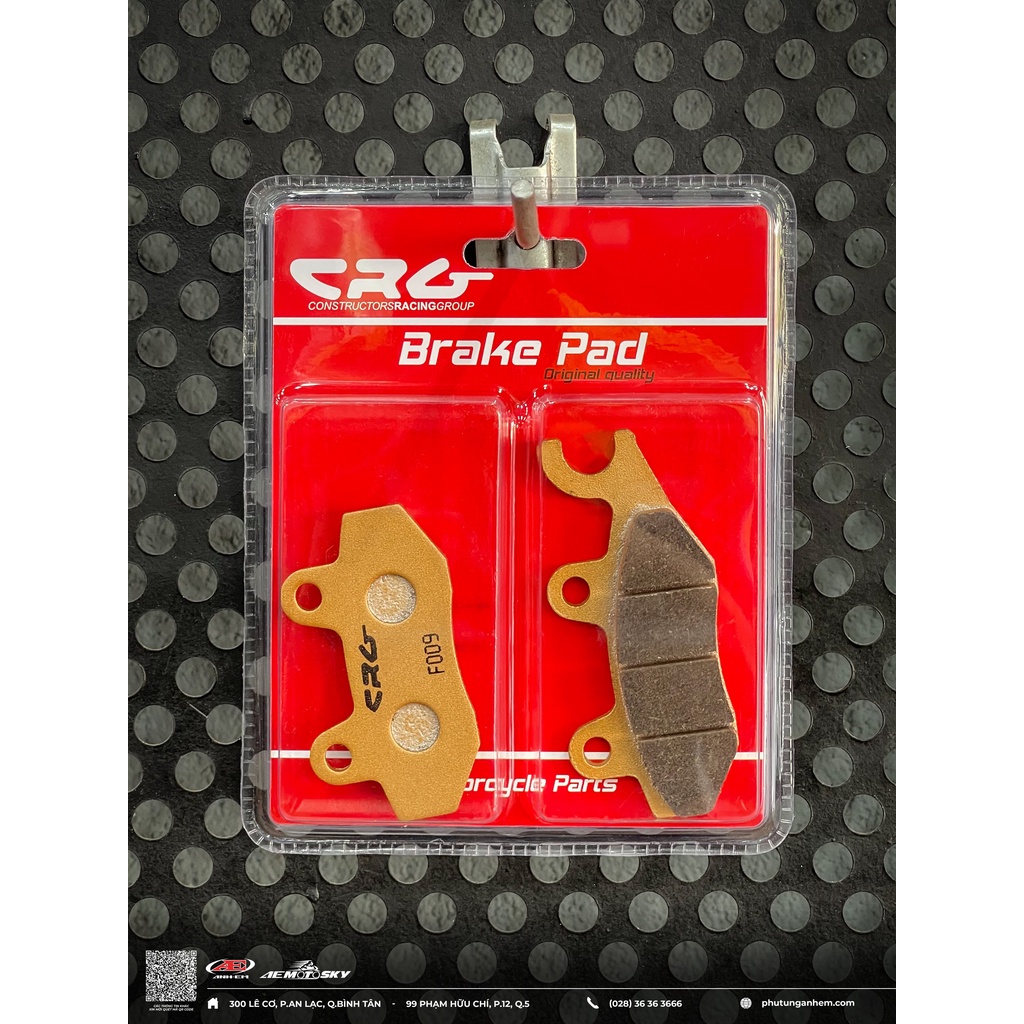 Bố thắng heo dầu 2 Piston RGV/YAZ CRG (mã: RC-1060)