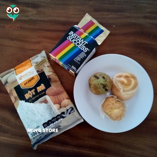Nguyên liệu bánh mì bánh bao: bột mì, men bánh