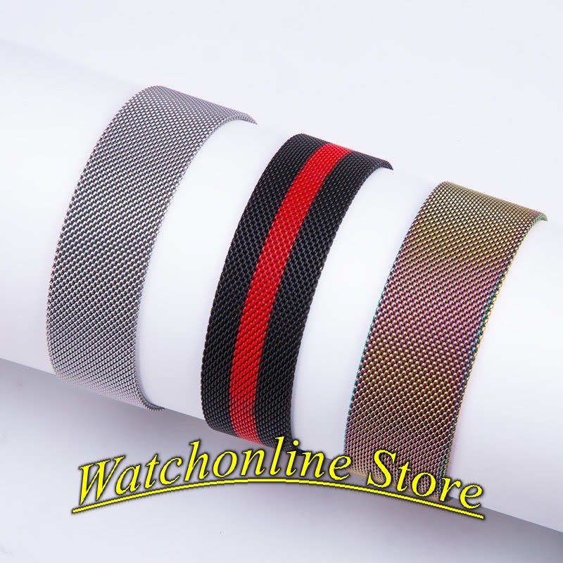 Dây đeo nam châm 22mm Milanese dành cho Realme Watch 2 Realme Watch 2 Pro Realme Watch S Realme Watch S Pro