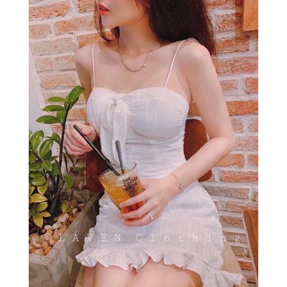 Đầm ôm đuôi cá 2 dây quyến rũ
