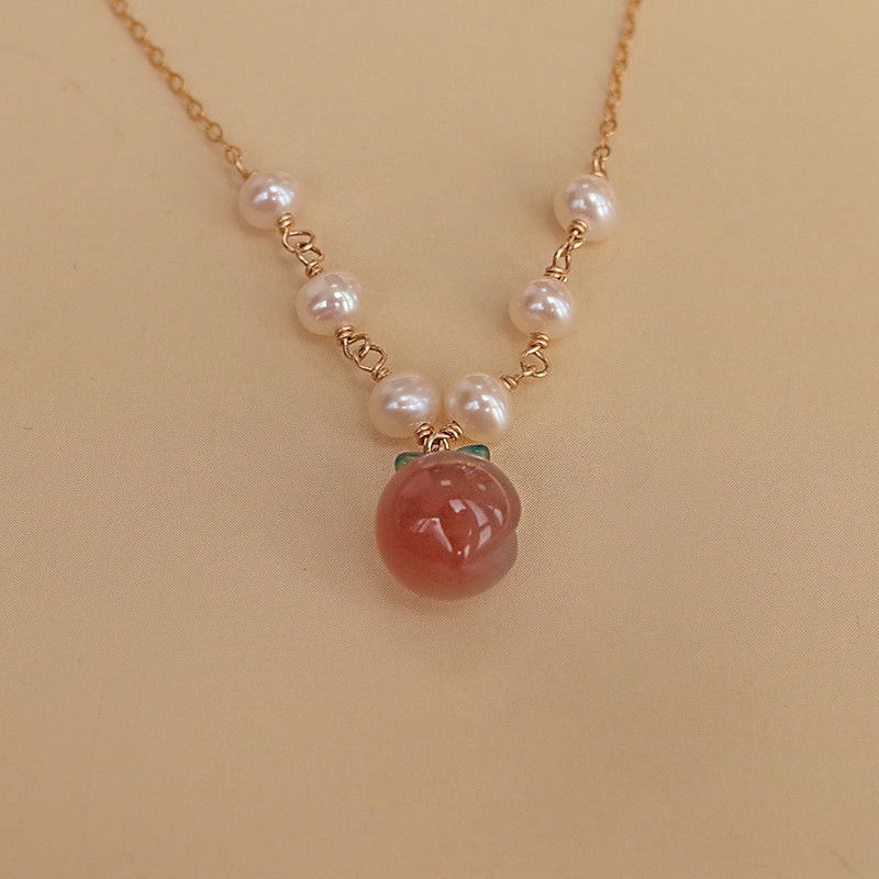 Vòng cổ ngọc trai Hàn Quốc Vòng cổ thời trang nữ ngọt ngào và dễ thương