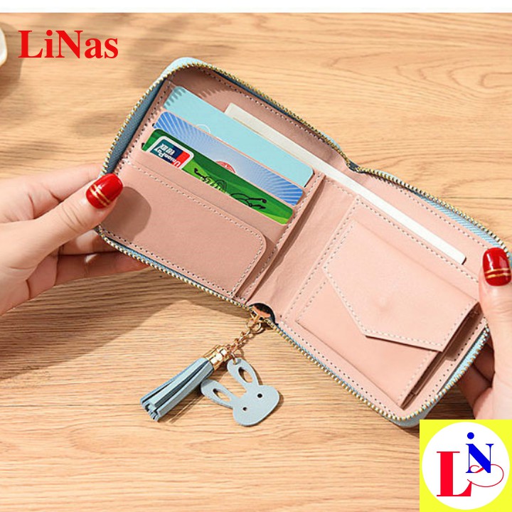 FreeShip Ví nữ mini đẹp, xinh xắn hình mèo và cá MT135 LiNas | BigBuy360 - bigbuy360.vn