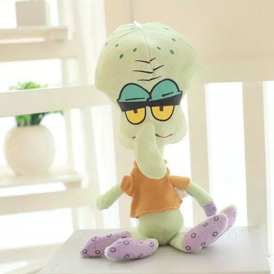 Búp bê đồ chơi mềm mại hình SpongeBob Squarepants/ Patrick Star/ Squidward Tedacles và bạn bè làm quà tặng