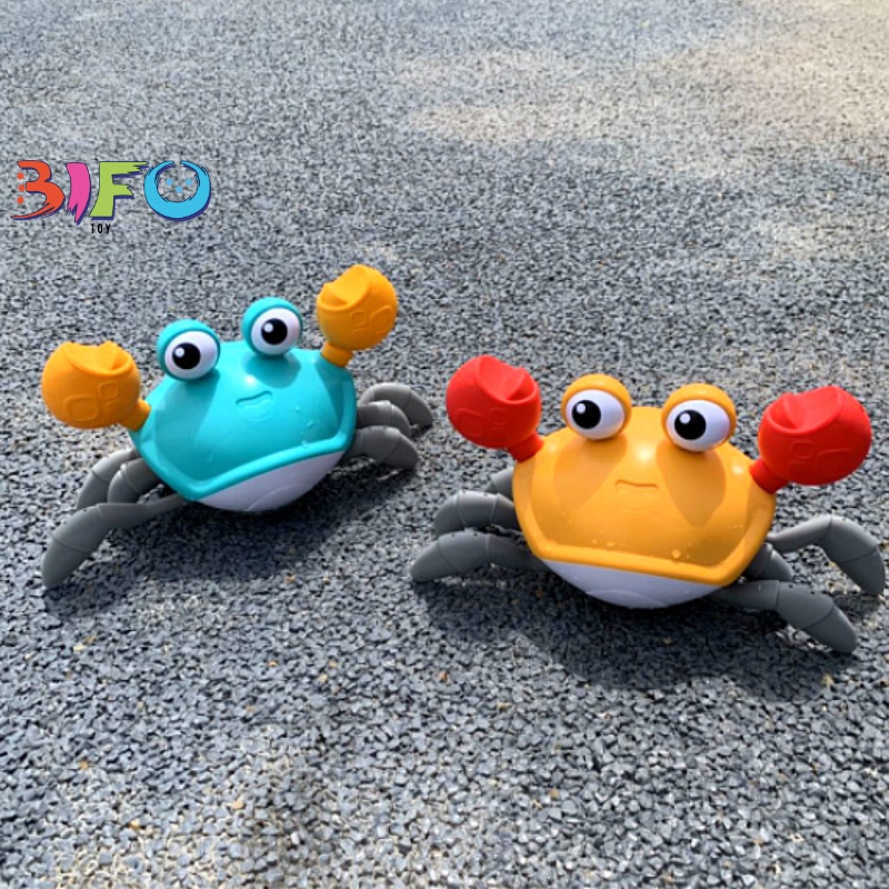 Đồ chơi chạy cót bơi lội cho bé cua bò vặn cót, rùa vặn cót, cua chạy trên bờ nhiều loại cho bé chơi thỏa thích