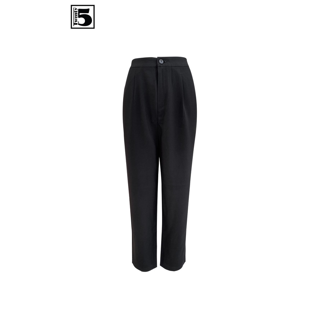 Quần baggy nữ 1 ly mở túi xéo Twentyfive N629