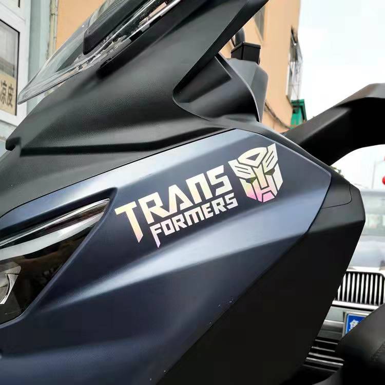 Transformers Miếng Dán Phản Quang Chống Thấm Nước Nhiều Màu Sắc Trang Trí Xe Máy
